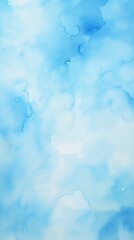 Fototapeta na wymiar Sky Blue watercolor light background natural paper texture abstract watercolur Sky Blue pattern splashes aquarelle painting white copy space for banner design, greeting card 