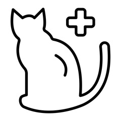 Veterinary Line Icon