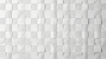 Checkered White Paper Texture Background 