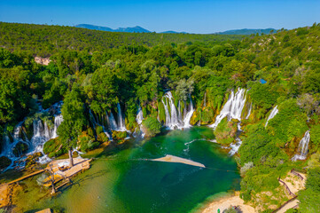 Kravica waterfall in Bosnia and Herzegovina © dudlajzov