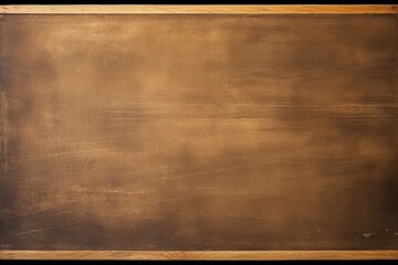Tan blackboard or chalkboard background with texture of chalk school education board concept, dark wall backdrop or learning concept with copy space blank for design photo text or product  - obrazy, fototapety, plakaty