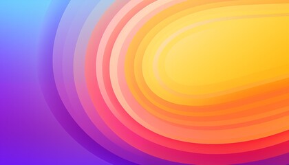 Obraz premium abstract rainbow gradient colorful background with circles