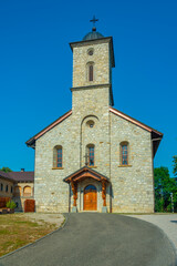 Fototapeta na wymiar Krupa na Vrbasu Serbian Orthodox Monastery in Bosnia and Herzegovina