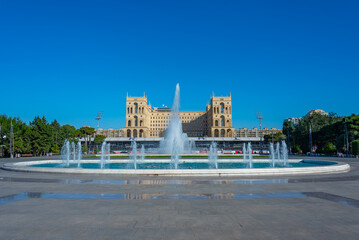 The Azerbaijan Government House in Baku