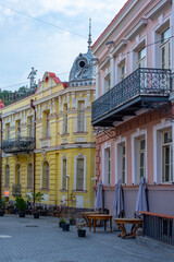Naklejka premium House at the old town in Tbilisi, Georgia