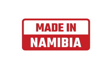 Made In Namibia Rubber Stamp