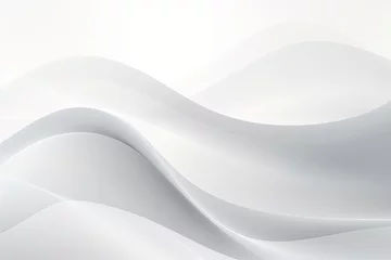 Gardinen White gray white gradient abstract curve wave wavy line background for creative project or design backdrop background © Lenhard