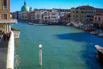 Venice Grand Canal, one of the most iconic waterways in the world, winds its way through the heart...