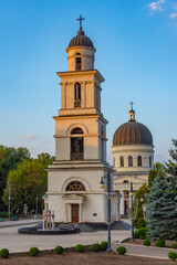 Fototapeta premium Metropolitan Cathedral of Christ's Nativity in Chisinau, Moldova
