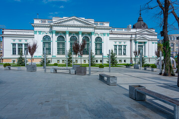 Organ Hall in Moldovan capital Chisinau - obrazy, fototapety, plakaty