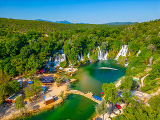 Kravica waterfall in Bosnia and Herzegovina
