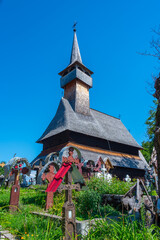 Naklejka premium Church of the Nativity of the Virgin in Ieud, Romania