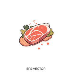 meat, meat clipart, pork, ham, ham clipart, clipart