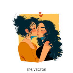 lesbian kissing, lesbian kissing clipart