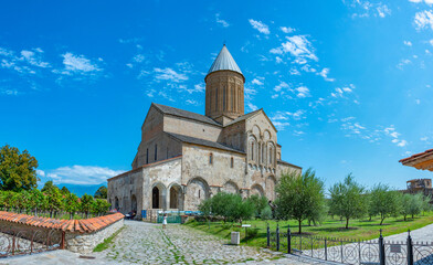 Summer day at Alaverdi Monastery in Georgia