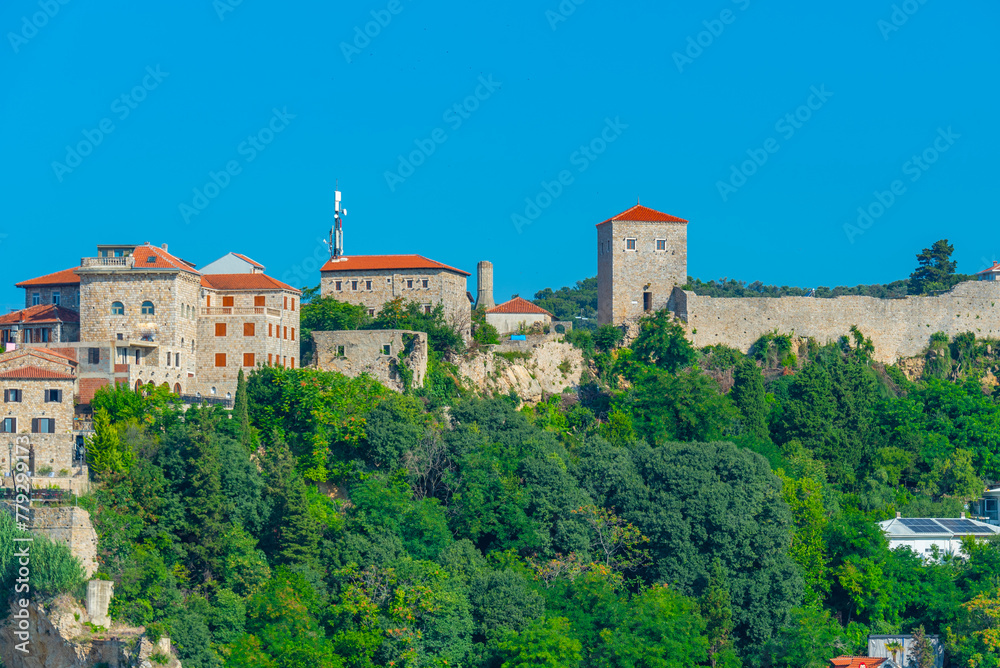 Canvas Prints kalaja fortress in ulcinj, montenegro