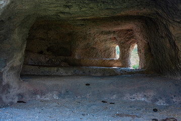 Medieval Goris Cave Dwellings in Armenia