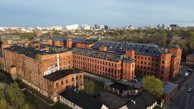 Ł&oacute;dź Polska Dron Lodz Poland Drone