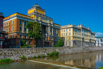 Fototapeta premium University of Sarajevo in Bosnia and Herzegovina