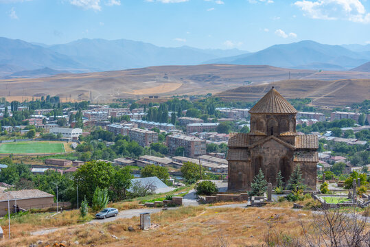 Summer day at Sisavank Church in Armenia