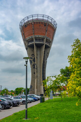 The water tower in Croatian town Vukovar