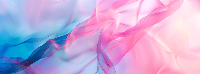 The texture of the pink silk or smoke creates a purple wave that flows into a smooth background.
