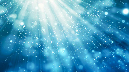 Fototapeta premium Bright Light and Glowing Template with White and Blue Tones