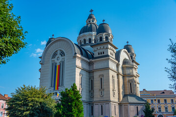 Ascension cathedral in Romanian town Targu mures