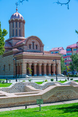 Ascension of Christ Metropolitan Cathedral in Romanian town Targoviste