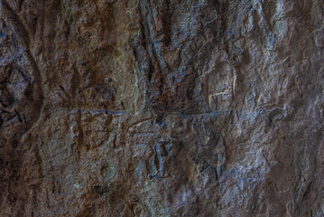 Qobustan petroglyph reserve in Azerbaijan