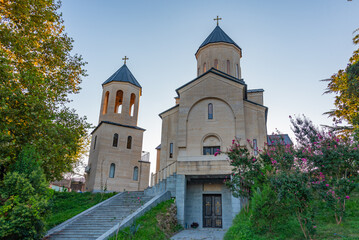 Fototapeta na wymiar Church in the center of Kutaisi, Georgia