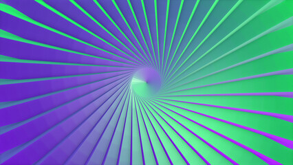 Electric energy helix. Abstract techno background loop.violet and blue color. Futuristic ultraviolet motion 4k background video. 