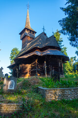 Obraz premium Church of St. Nicholas -Josani in Sarbi, Romania