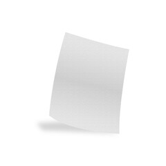 floating white paper made with vector illustration 