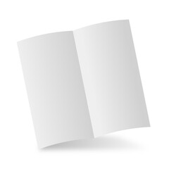a sheet of blank white paper with a transparent background created using vector software for branding or visual identity purposes