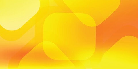 Abstract orange and yellow geometric background. Dynamic shapes composition. vektor eps10
