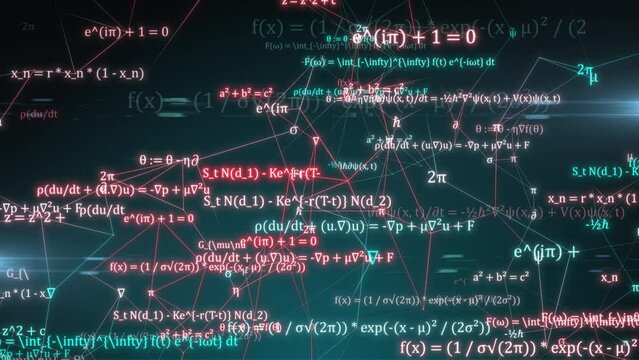 Dynamic Calculus Background Particle Effect Equations
