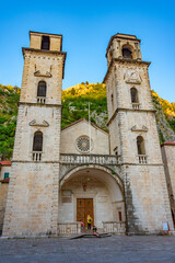 Saint Tryphon cathedral in Kotor, Montenegro