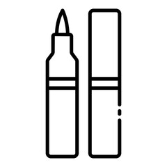 Eyeliner pencil icon