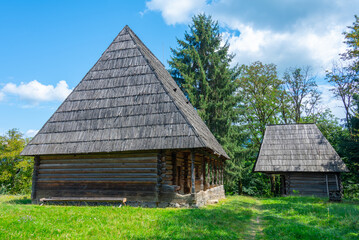 Maramures Village Museum in Sighetu Marmatiei in Romania