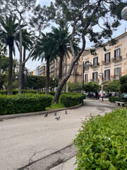 Obraz premium Bari, Italy, Architecture, Spring, Sea, Boats and Buildings 