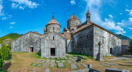 Sunny day at Haghpat Monastery Complex in Armenia