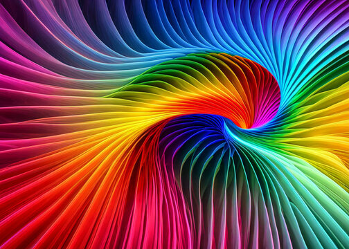 abstract rainbow swirl abstract colorful background with lines broken glass effect