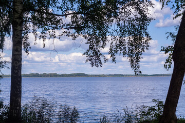 Lake Seliger Ostashkovsky district Tver region. 