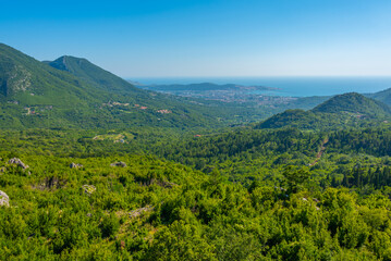Panorama view of Bar in Montenegro