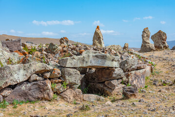 Zorats Karer aka Karahunj ancient sanctuary in Armenia