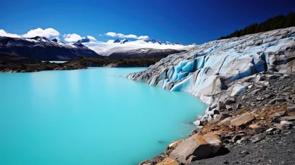 Photo sur Plexiglas Turquoise lake in the mountains.