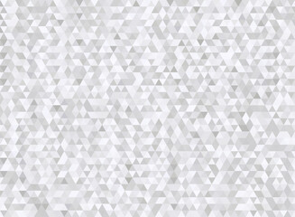Abstract shimmering vector background with silver triangles