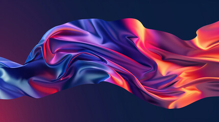Obraz premium background 3D gradient, line gradient, wave gradient, liquid white gradient, corridor glass, corridor white, office white room, gradient wave of flag, full color 