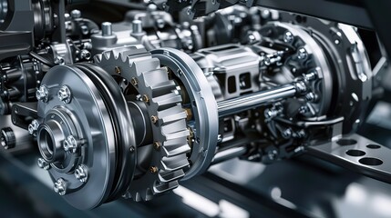 Describe the function and operation of a differential in a vehicle's drivetrain, including its role in cornering and traction control. 